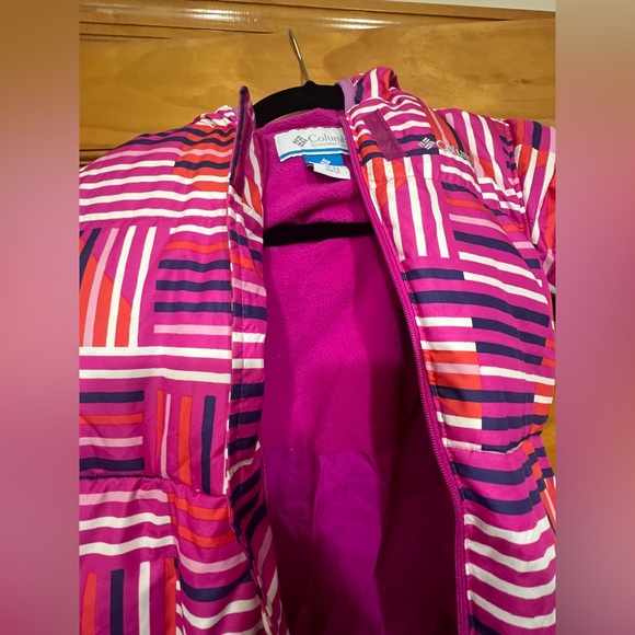 Columbia - Pink Striped Snowsuit for Toddlers (18-24 Months) - Picture 4 of 4
